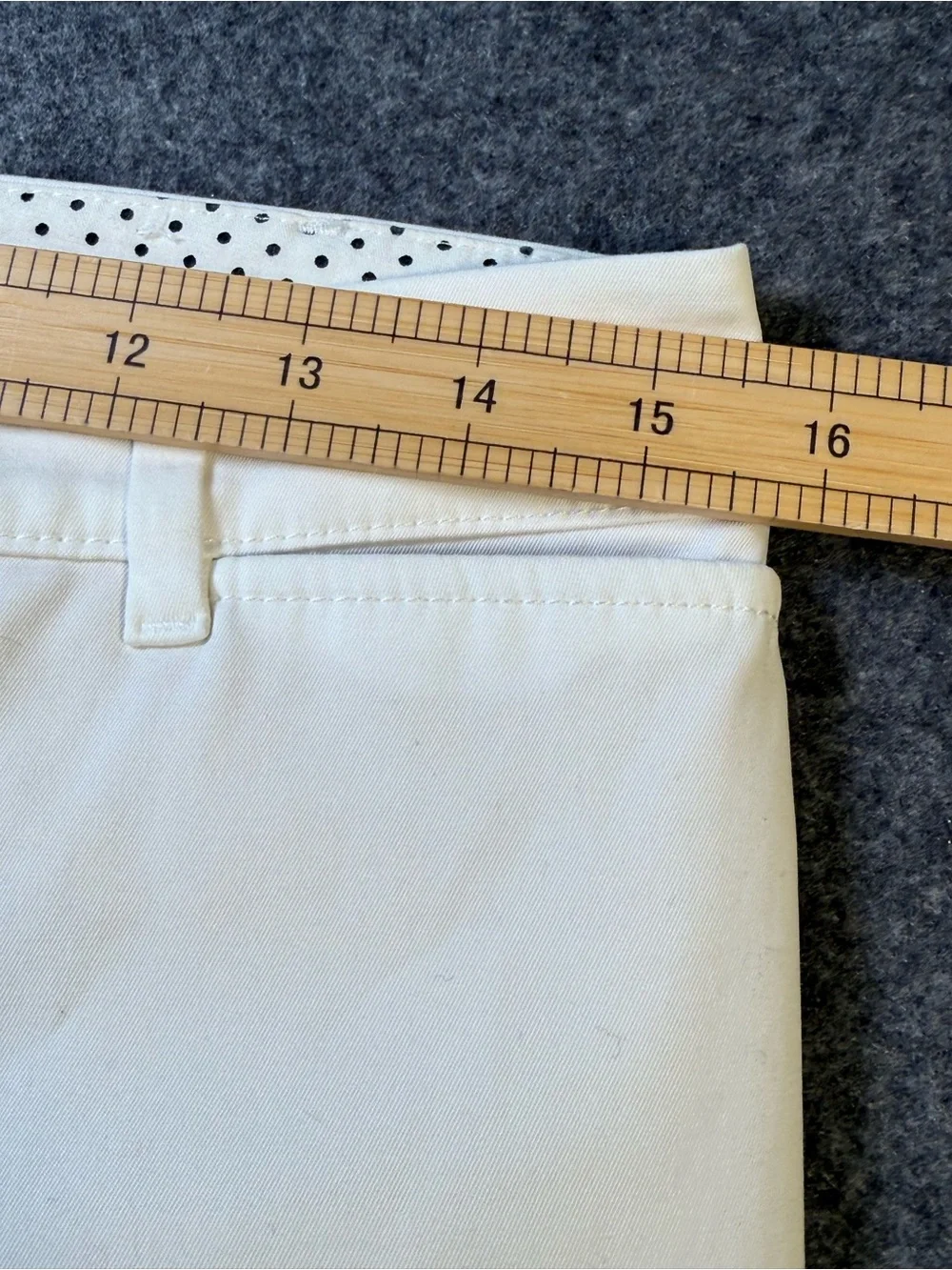 Talbots Perfect Crop Pants Women’s 4 White Stretch Cotton Button Tab Hem